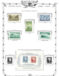 Mint Collection, years 1938-1958