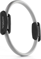 Pilates Ring, 15-Inch Magic Circle with Extra Thick Padded Handles, Pilates Equi