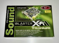 Creative Sound Blaster X-Fi Titanium SB0880 PCI-E Sound Card Optical I/O