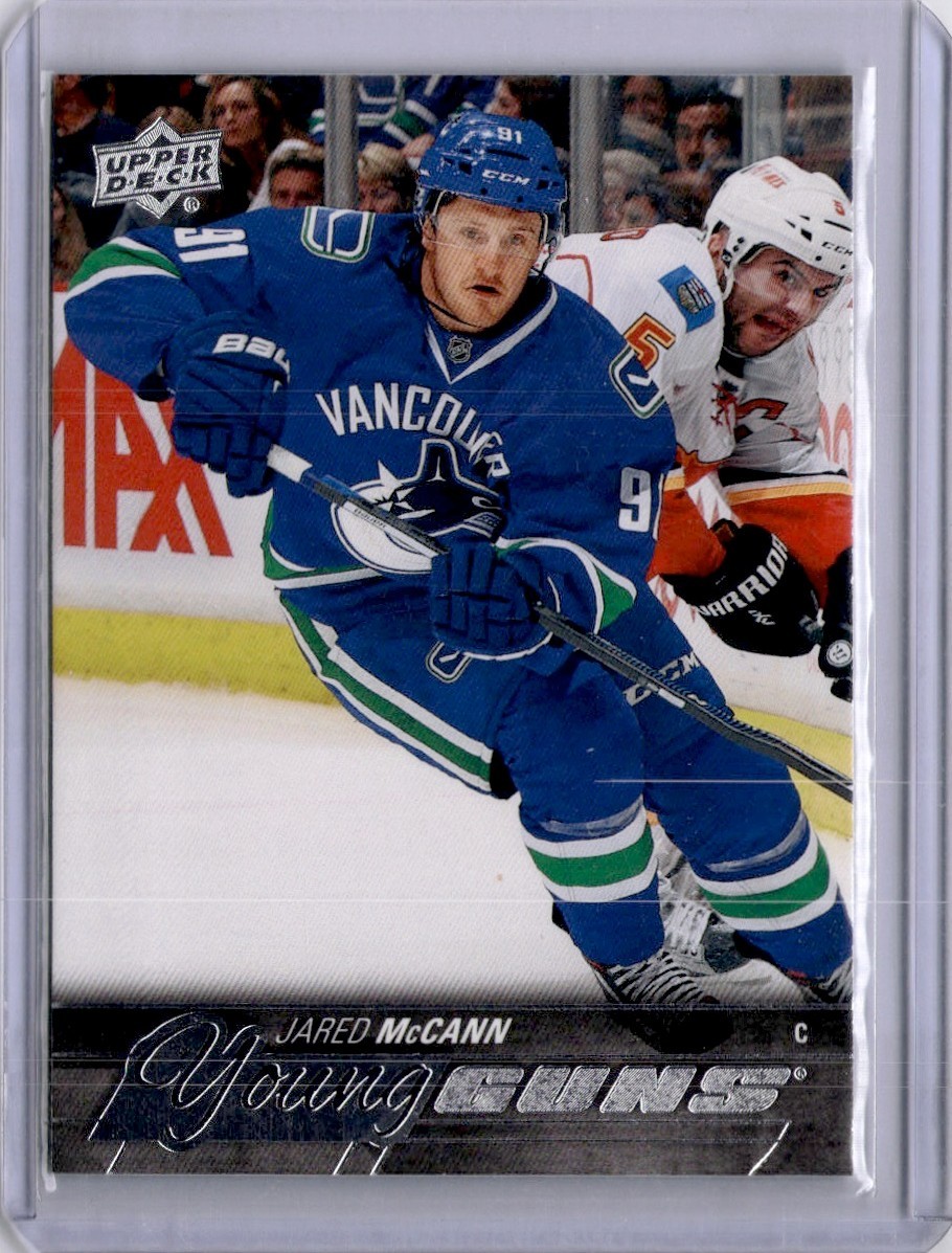 Jared McCann Young Guns RC #219 2015-16 Upper Deck Vancouver Canucks