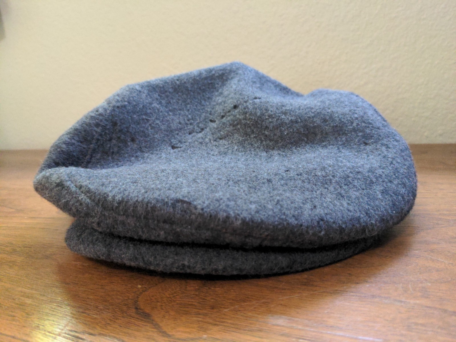 Vintage Pendleton Wool Flat Cap Paperboy Hat Gray… - image 3