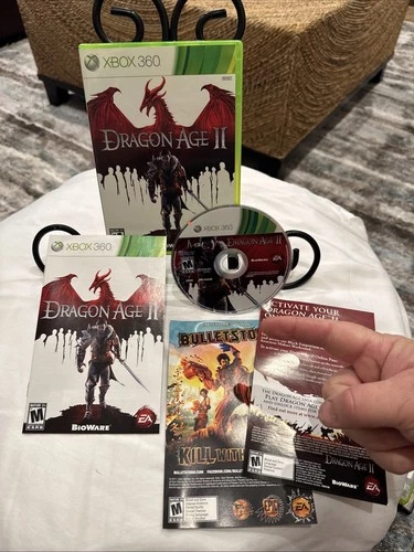 Dragon Age II (Microsoft Xbox 360, 2011) CIB! W/ Manual! Inserts! Ships FREE!
