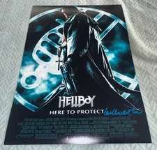 Guillermo Del Toro Signed 12x18 Photo Hellboy