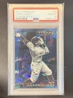 Aaron Judge 2022 Panini Chronicles Titan Blue Ice #/25 PSA 10 New York Yankees