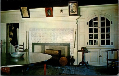 #ad George Washington Shrine 1700 House Tappan NY Vintage Postcard $4.99