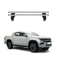 Menabo DachträGer GrundträGer FüR VW Amarok Mk2 2023-2026 Alu Grau 2Tlg