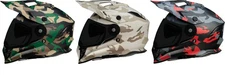 Z1R Range Camo Helmet Dual Sport Pick Size/Color NEW