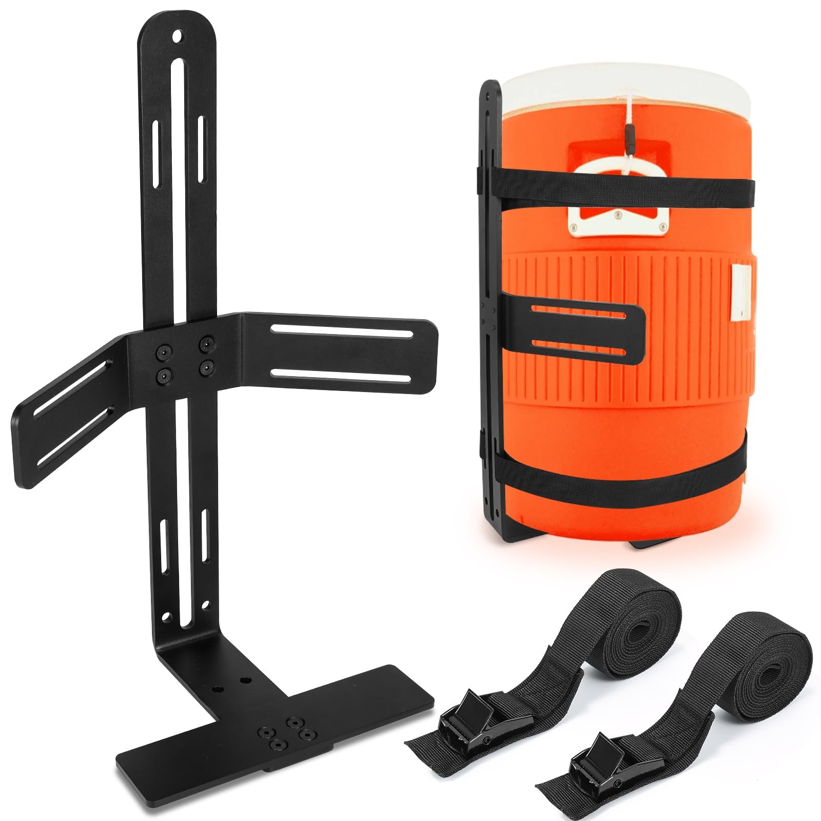 Bucket Holder Steel Rack For Trailer Truck Rv Utv Cart