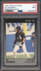 1992 Star Bo Jackson Baseball BO JACKSON Personal Data #10 PSA 9 WHITE SOX MINT