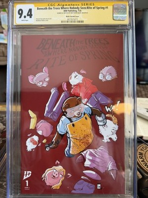Beneath the Trees Where Nobody Sees Rite of Spring 1 SDCC Error Copy! CGC 9.4