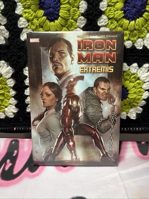 Iron Man Extremis Rare Hardcover Sealed DM Variant Warren Ellis Adi Granov HC