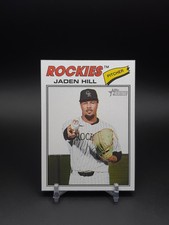 2026 Topps Heritage #26 Jaden Hill SP