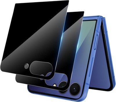 2x Sichtschutz Schutzglas für Samsung Galaxy Z Flip 7 5G Blickschutz Privacy