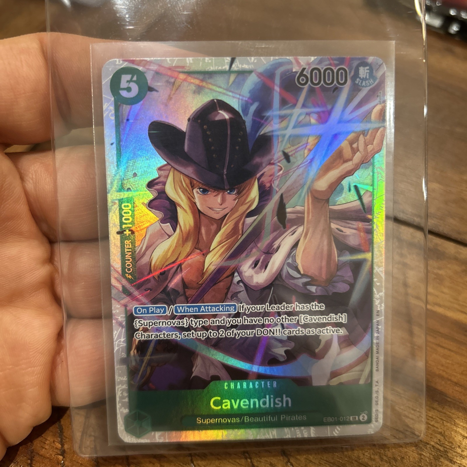 Cavendish - EB01-012 PRB-02 Premium Booster -The Best- Vol. 2 Foil NM+