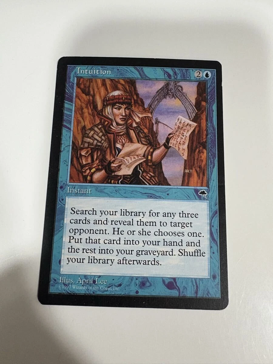 Intuition Magic: The Gathering Individual Trading Card Games for