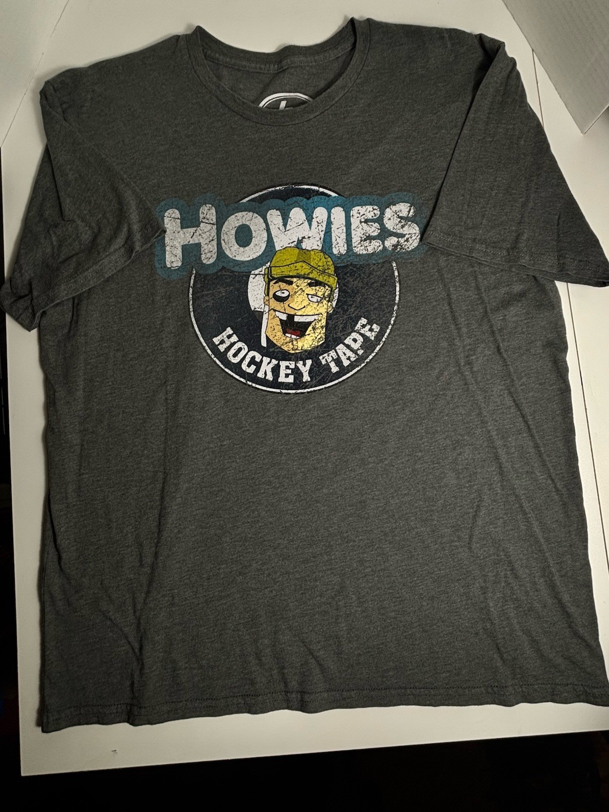Howies Hockey Tape T-Shirt Tee Gray Men’s XL Short Sleeve Super Soft