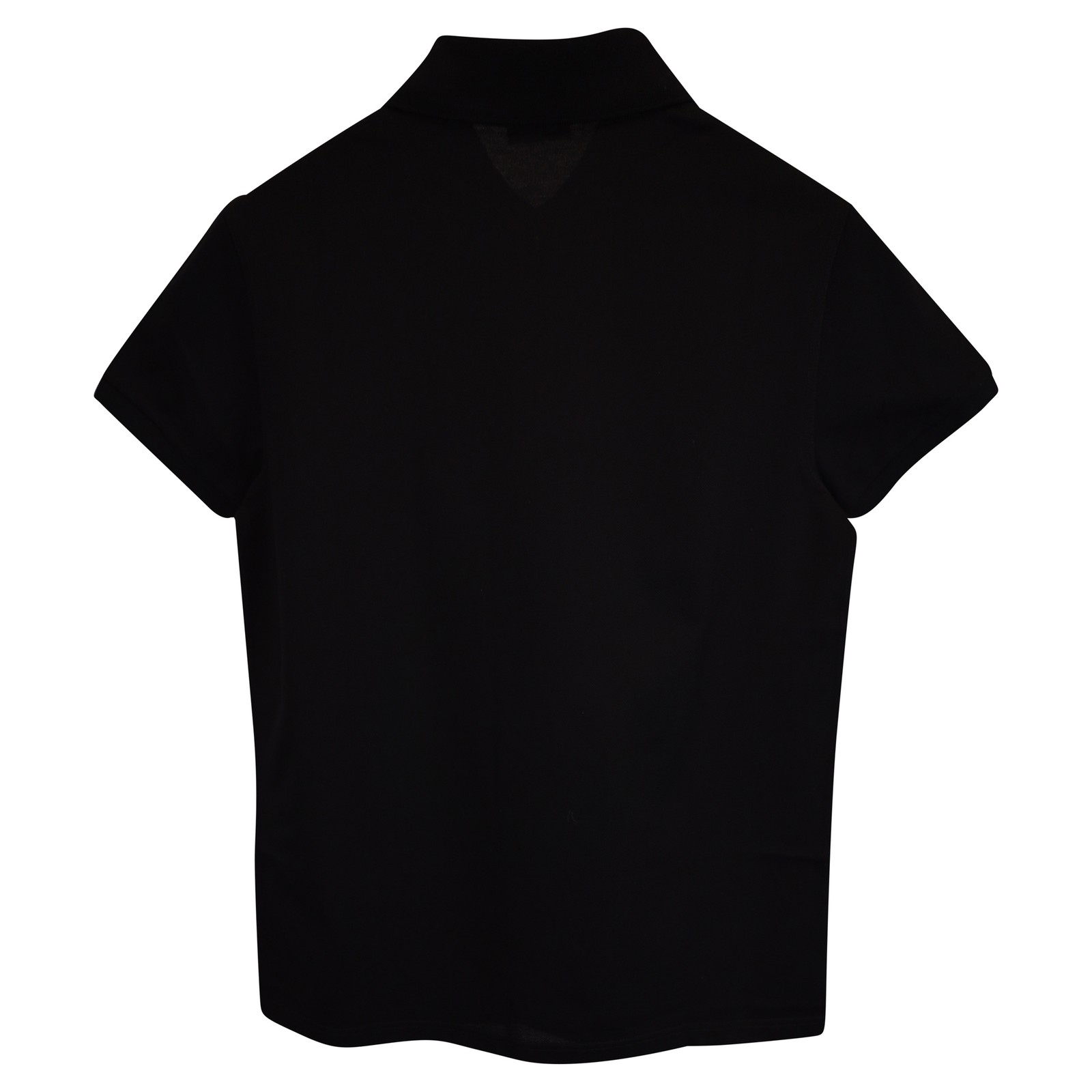 Polo Saint Laurent Paris Cassandre in cotone nero