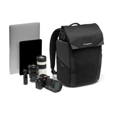 Manfrotto Chicago Camera Backpack SmallTripod Holder B082N4NQT3 - Black