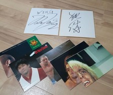NJPW Vintage Posters and Auto Dynamite Kid Ric Flair