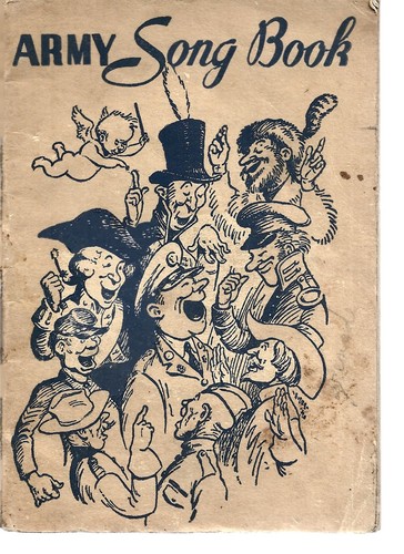WW II GI ARMY SONGBOOK Service Issued Pamphlet 1941 64 PGS. GOOD USED