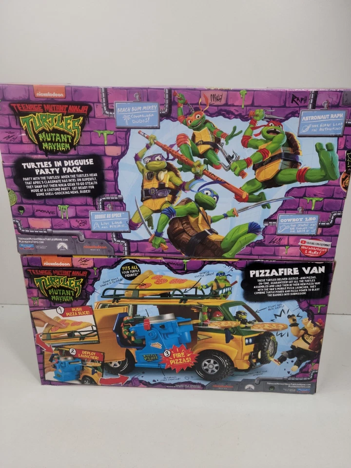 Teenage Mutant Ninja Turtle toy lot - Image 3 of 4