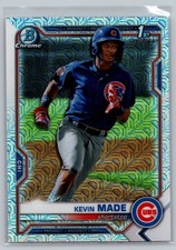 2021 Bowman Chrome #BCP-153 Kevin Made Prospects Mojo Refractor