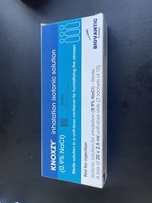 KNOXZY Isotonic Saline Solution 0.9% - Sodium Chloride NaCl - Inhalation Saline