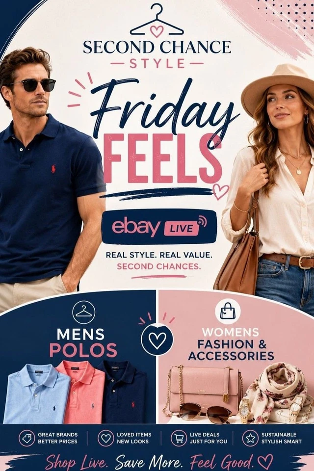 Friday Feels Men's Polos & Women's Fashion & Accessories
