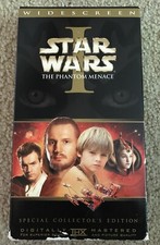 Star Wars I: The Phantom Menace (VHS, 2000) Special Collector’s Edition - VGC