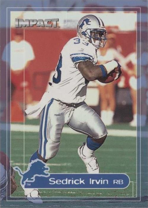 2000 Skybox Impact Sedrick Irvin #3 - 1 of 2