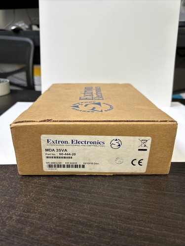 NEW Extron Versa Tools Model Distribution Amplifier MDA 3SVA -  Part# 60-444-20 - Picture 2 of 2