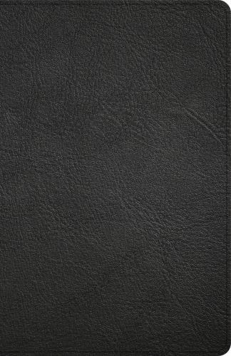 KJV Thinline Bible in Black Genuine Leather – Compact & Durable 2022 Holman Edition