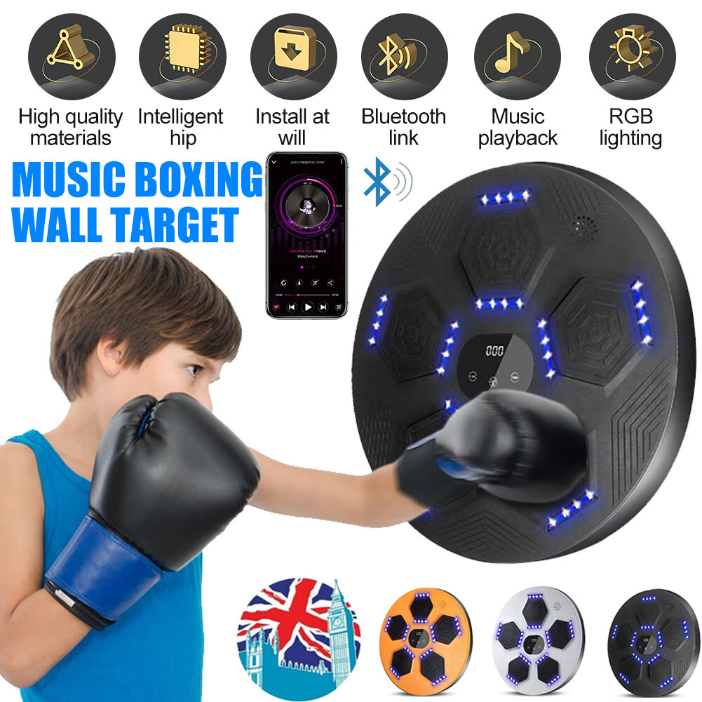 TELEININ Machine De Boxe Musicale Pour Enfants, 2025 Nouvelle