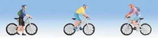 Noch HO Scale Mountain Bikers Figures