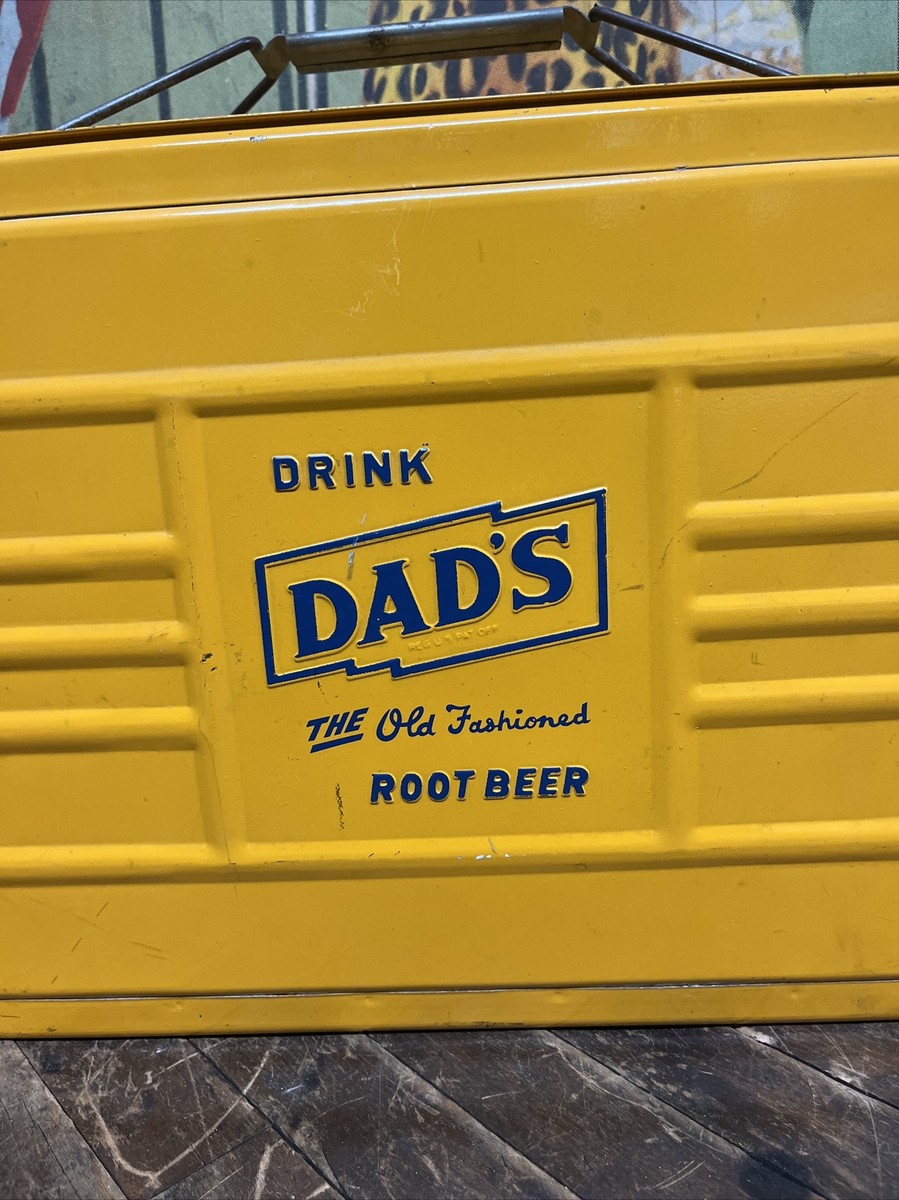 VINTAGE C. 1950 DADS ROOT BEER ATLAS 18 COOLER SIGN COCA VINTAGE C. 1950 DADS ROOT BEER ATLAS 18 COOLER SIGN COCA