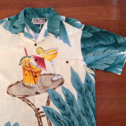 RARE Tory Richard Hawaiian Shirt As Seen On The Show Thrift Hunters. Size L. - Afbeelding 2 van 10