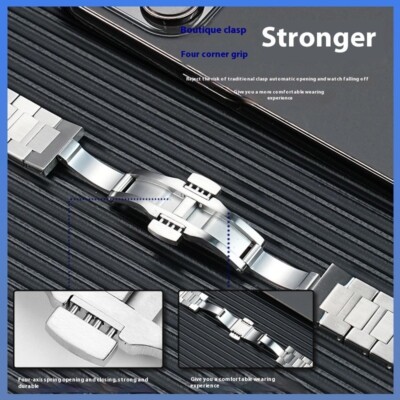 For Maurice Lacroix AIKON AI6008 AI6058 AI6007 6038 1108 Steel