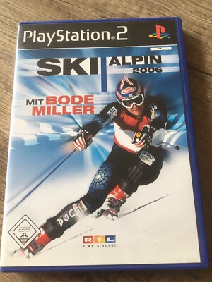 PS2 Ski Alpin 2006 mit Bode Miller Playstation 2 OVP + Anleitung