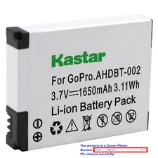 Kastar Replacement Battery for AHDBT 001 AHDBT 002 & Gopro HD HERO Naked