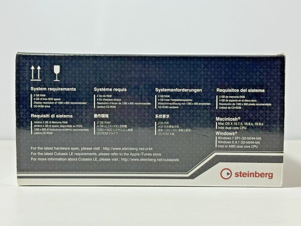 Steinberg UR44 Black 24-Bit/192kHz D-PRE Mic Preamps USB 2.0 Audio Interface - Image 4 of 4