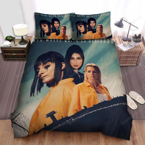 Vis A Vis 2015-2019 Cool Girls Movie Poster Quilt Duvet Cover Set King Bed Linen - Picture 1 of 8