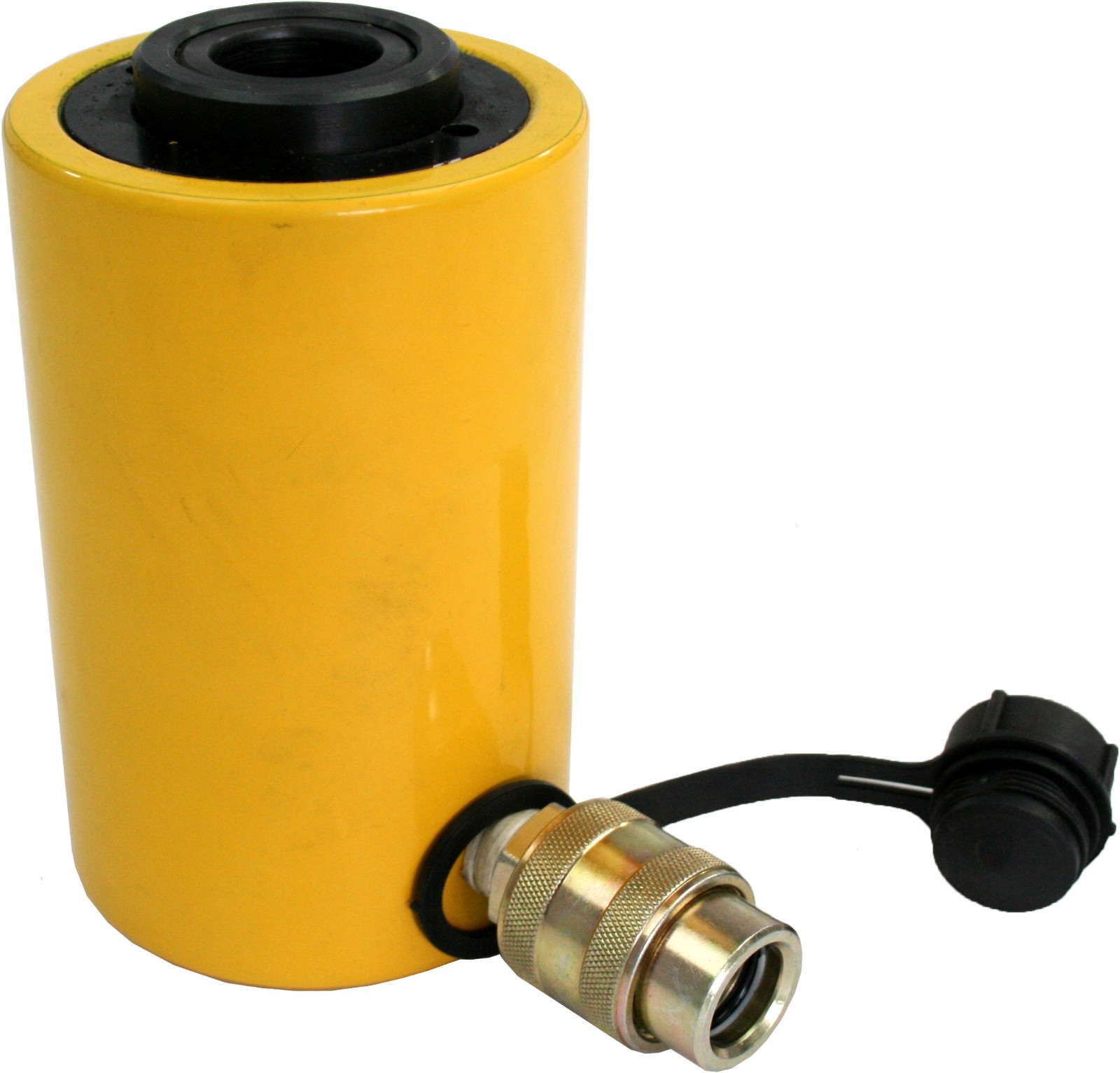 20 Tonne 100mm Stroke Hydraulic Hollow Hole Plunger Spring Ram Jack