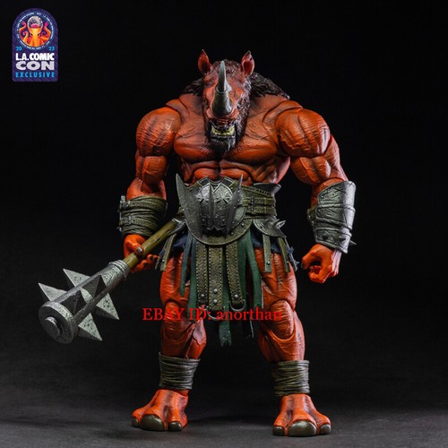 Xesray Studio Fight for Glory Red Rhinoceros LACC Exclusive 1/12 Action Figure - Picture 8 of 11