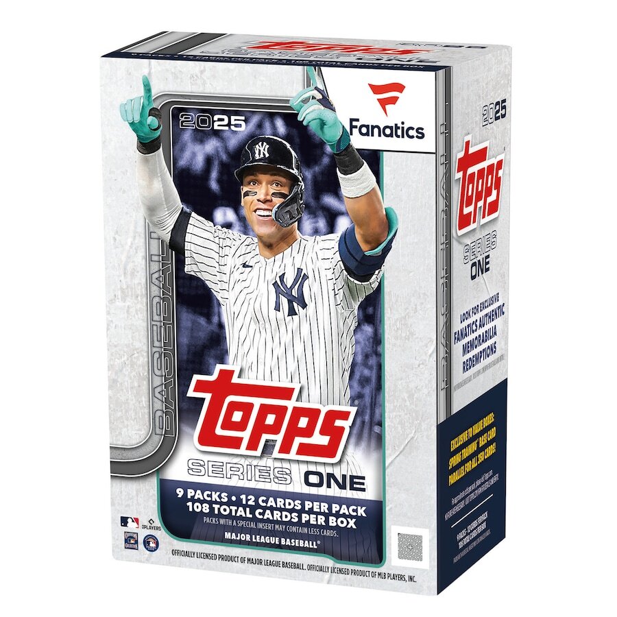 2025 TOPPS SERIES 1 FANATICS Exclusive VALUE/BLASTER BOX MLB