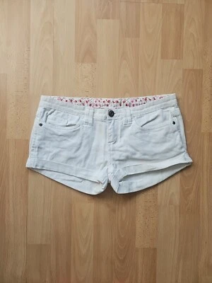 Denim Co. Damen Hotpants weiß Größe 36 - Bild 1 von 4