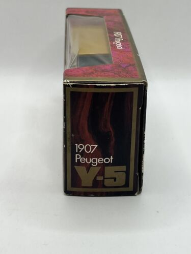 VINTAGE MATCHBOX MODELS OF YESTERYEAR 1907 PEUGOT Boxed Made in England - Picture 6 of 9