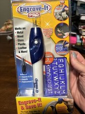 Engraving IT Pen Tool - AS SEEN ON TV Engrave Metal Wood Craft New