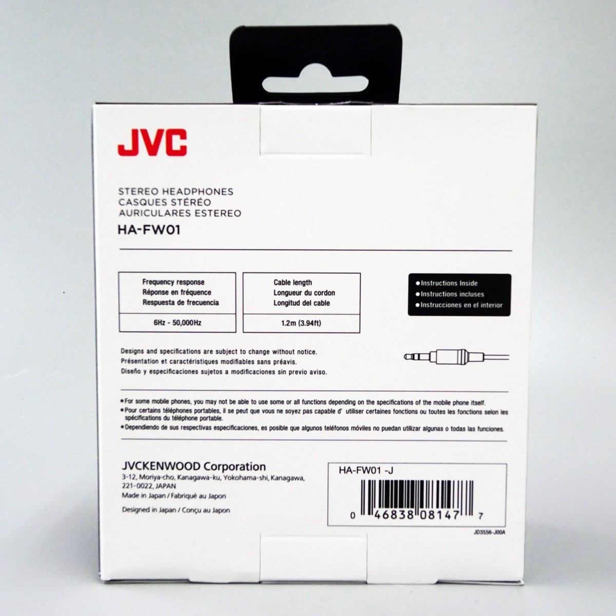 JVC HA-FW01 Class-S/Wood Series/Earphone for sale online | eBay