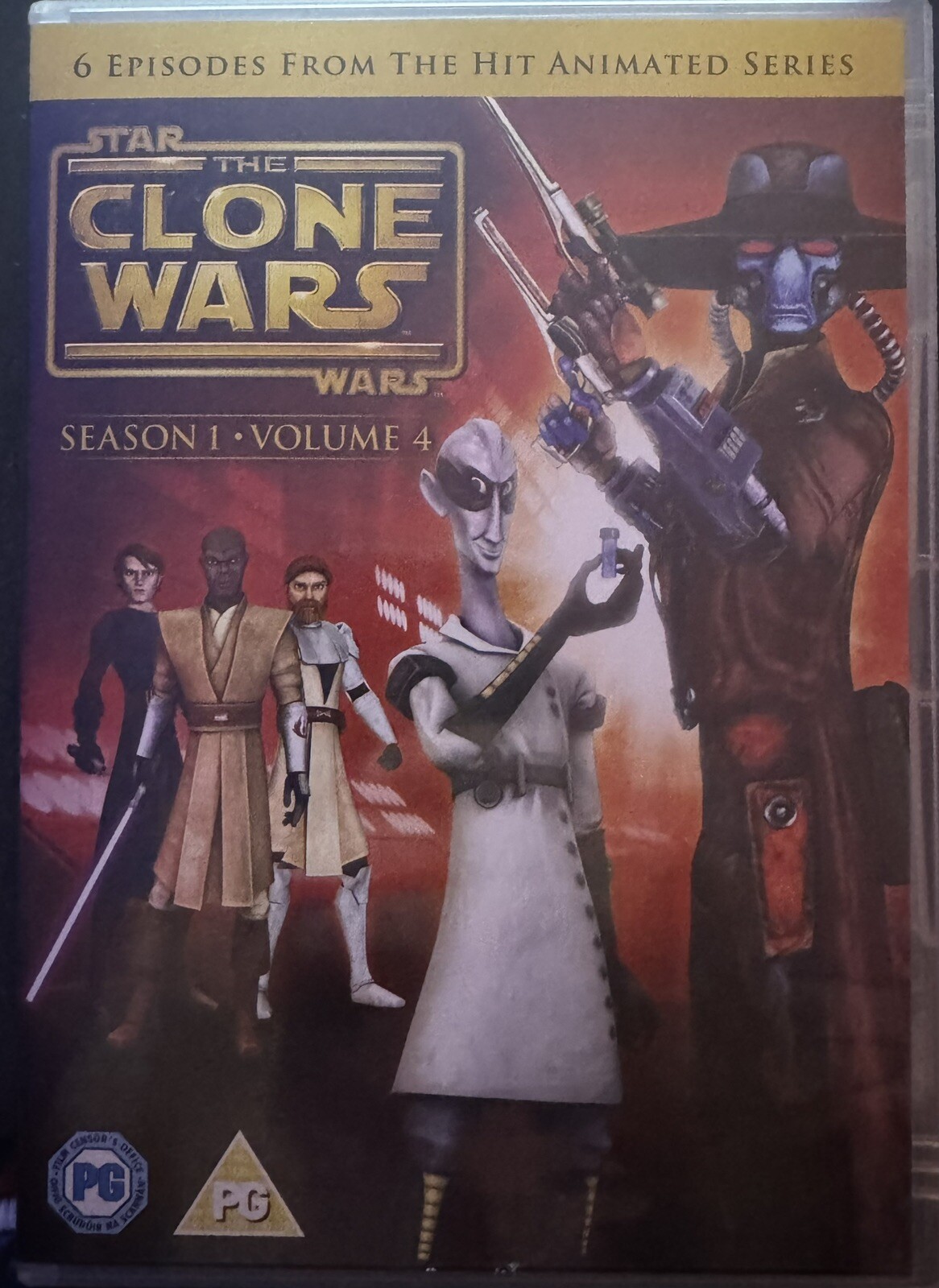 Star Wars: The Clone Wars - Season 1 Volume 4 New Sealed DVD
