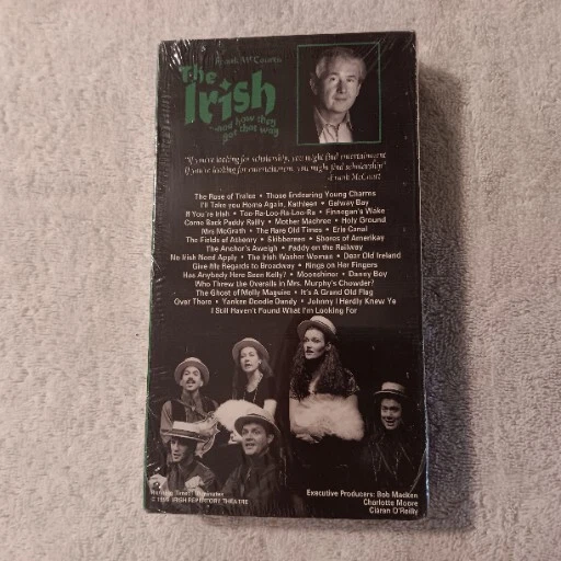 Frank McCourt's The Irish And How They Got That Way (VHS, 1999) New Sealed Foto 2 de 3
